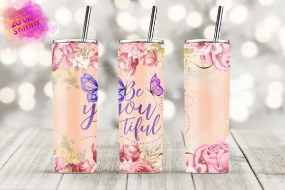 A Butterfly Design Built for Skinny Tumblers and Beyond