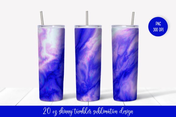 A Crafter's Review of the Blue Purple Marble Tumbler Wrap