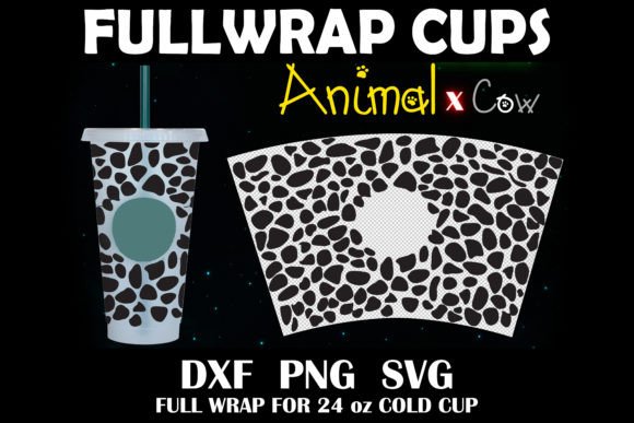 A Crafters Review: The Cow Mini Graphics for Cup Print Templates