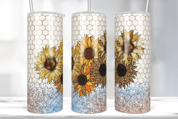 A Designer's Real-World Take on the Sunflower Leopard Tumbler Wrap
