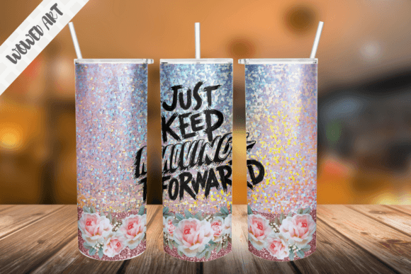 A Pink Rose Tumbler Wrap for Craft Projects and Graphics