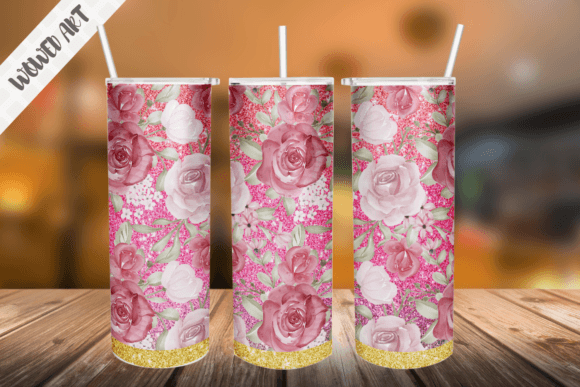 A Practical Review of the Rose Flowers Tumbler Wrap for Crafts and Graphics