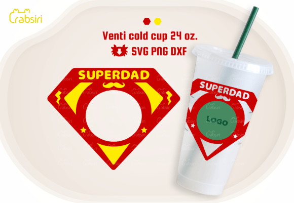 A Trusted Designer's Take on the Super Dad 24oz Cold Cup Design