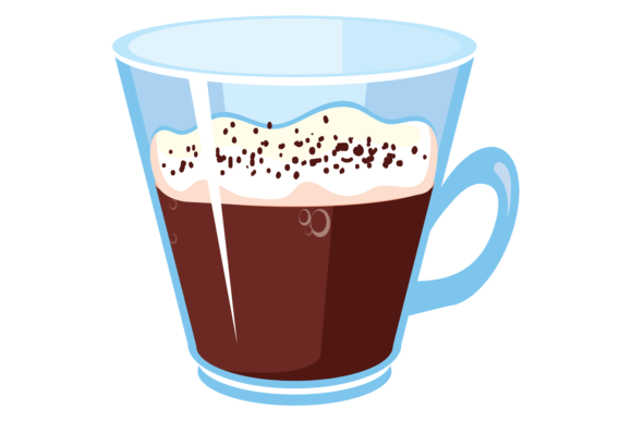 Cappuccino Art for Crafting and Creative Business Graphics