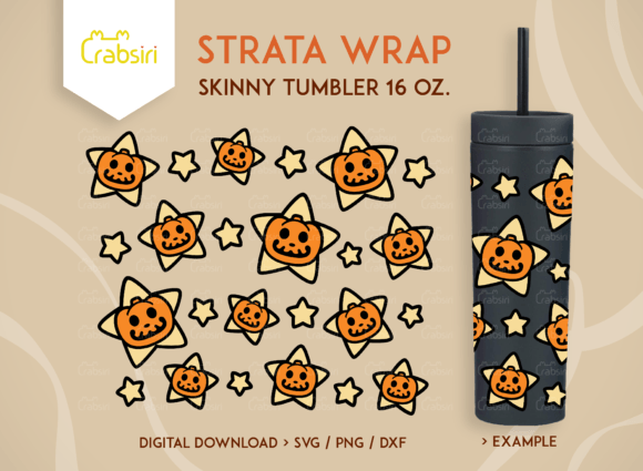 Crafting Autumn Brand Magic with Pumpkin Star Tumbler Graphics