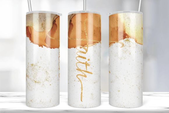Faith Magic Ink Tumbler Wrap: A Graphics Asset for Print Templates