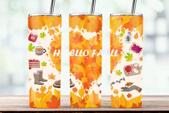 Hello Fall Tumbler: A Designer’s Take on the Autumn Wrap