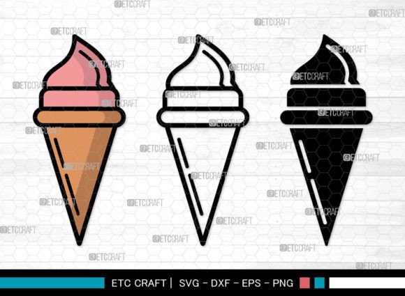 Polished Cup Icecream Graphics for Crafting Premium Content