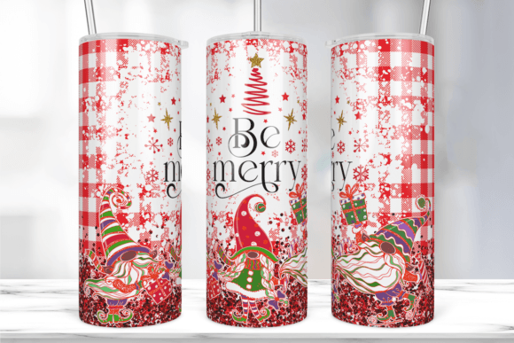 Reviewing a Christmas Tumbler Wrap as a Professional Design Asset